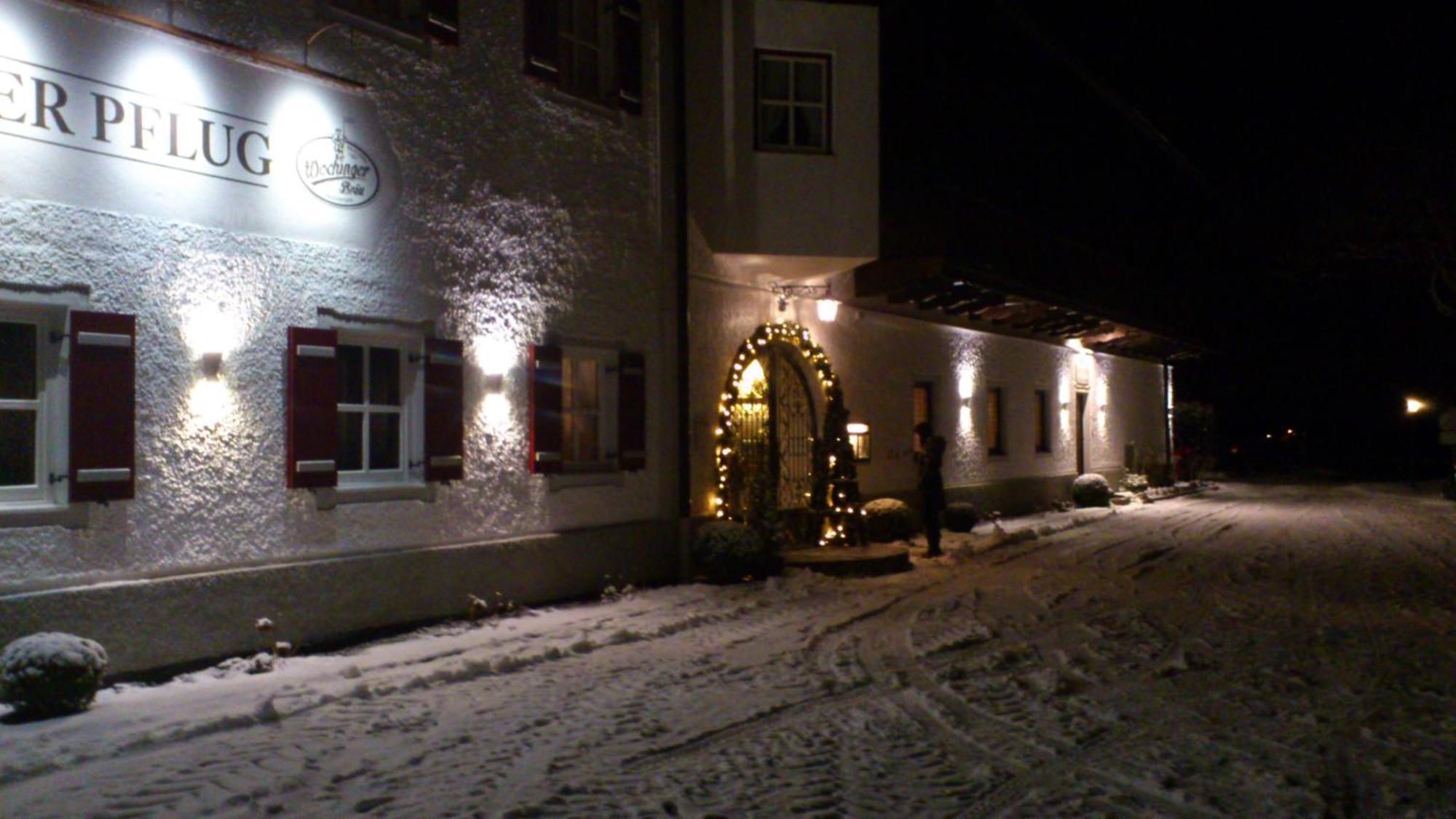 Landgasthof Goldener Pflug Frasdorf Exterior foto