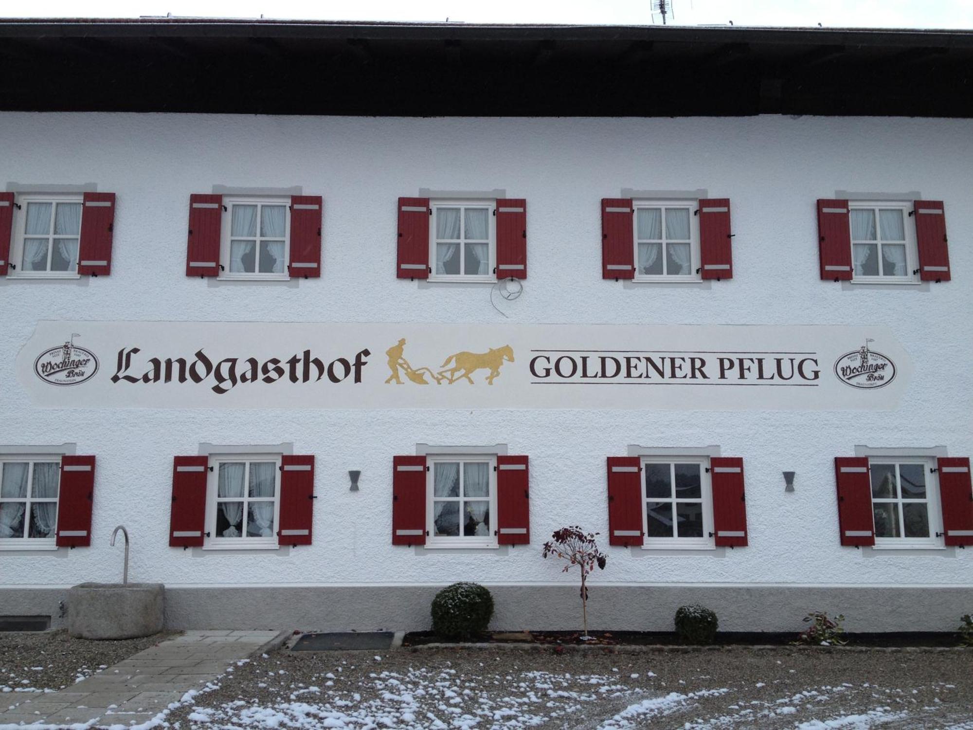 Landgasthof Goldener Pflug Frasdorf Exterior foto