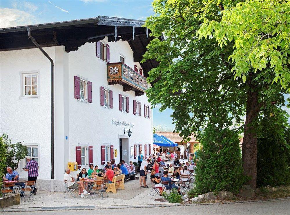 Landgasthof Goldener Pflug Frasdorf Exterior foto